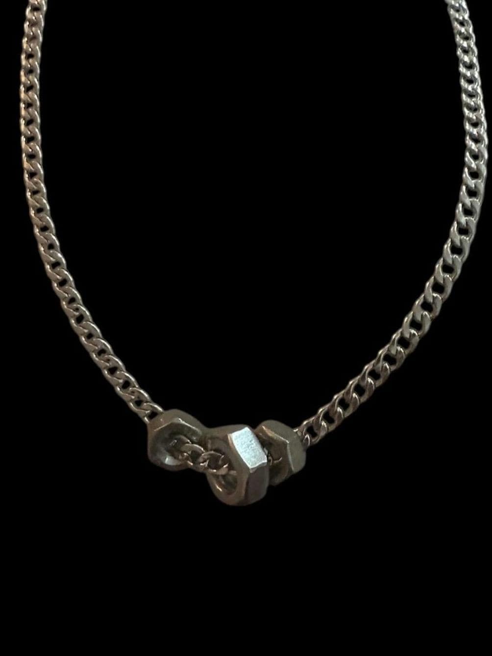 Hex Nut Necklace