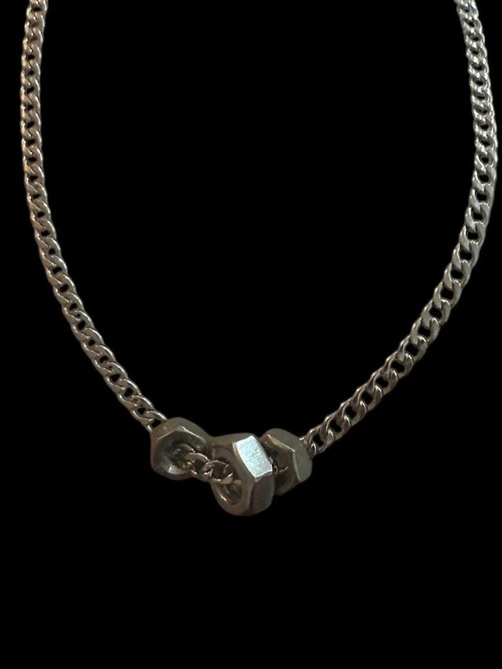 Hex Nut Necklace