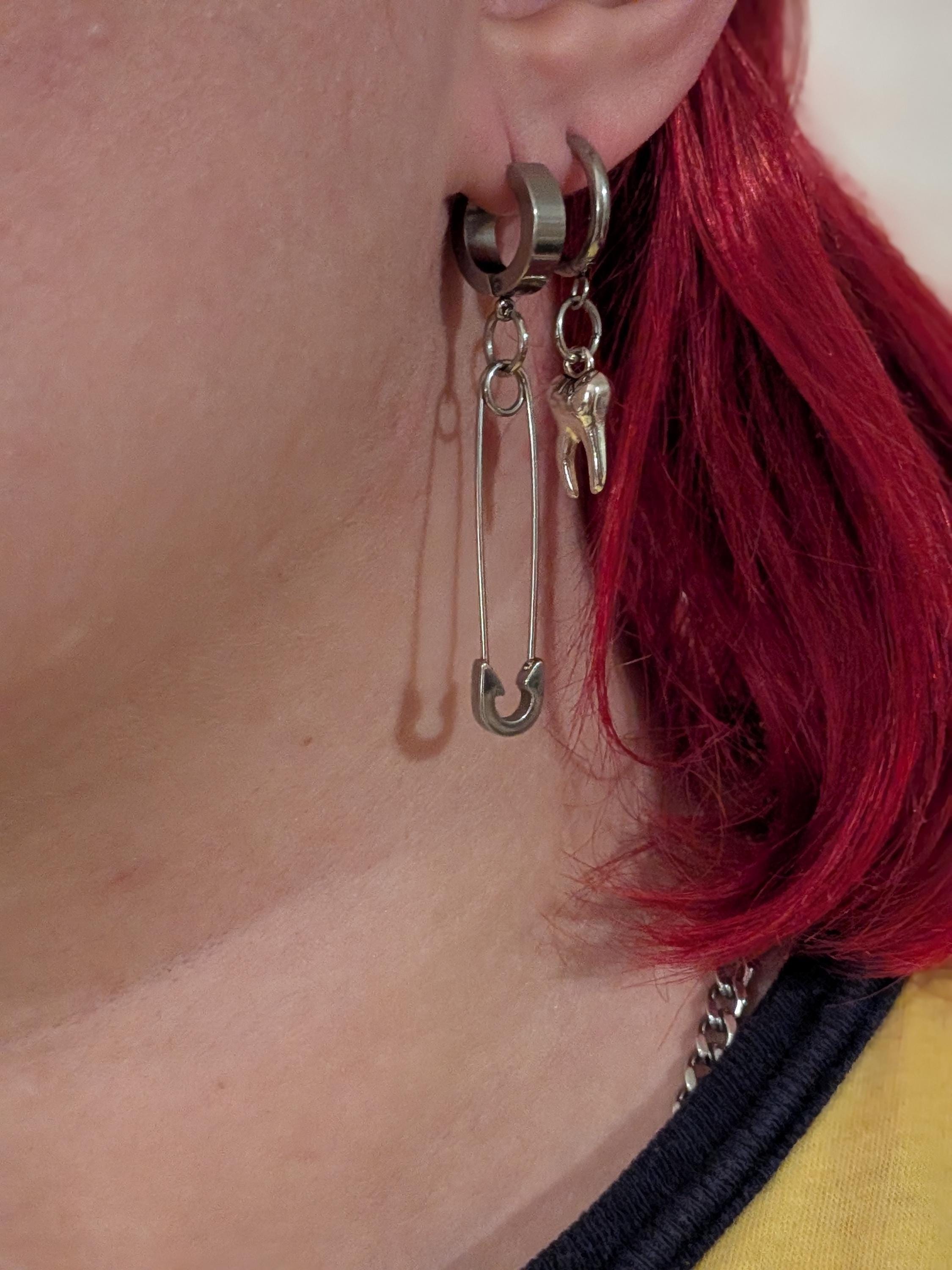 Steel Safety Pin Hoops