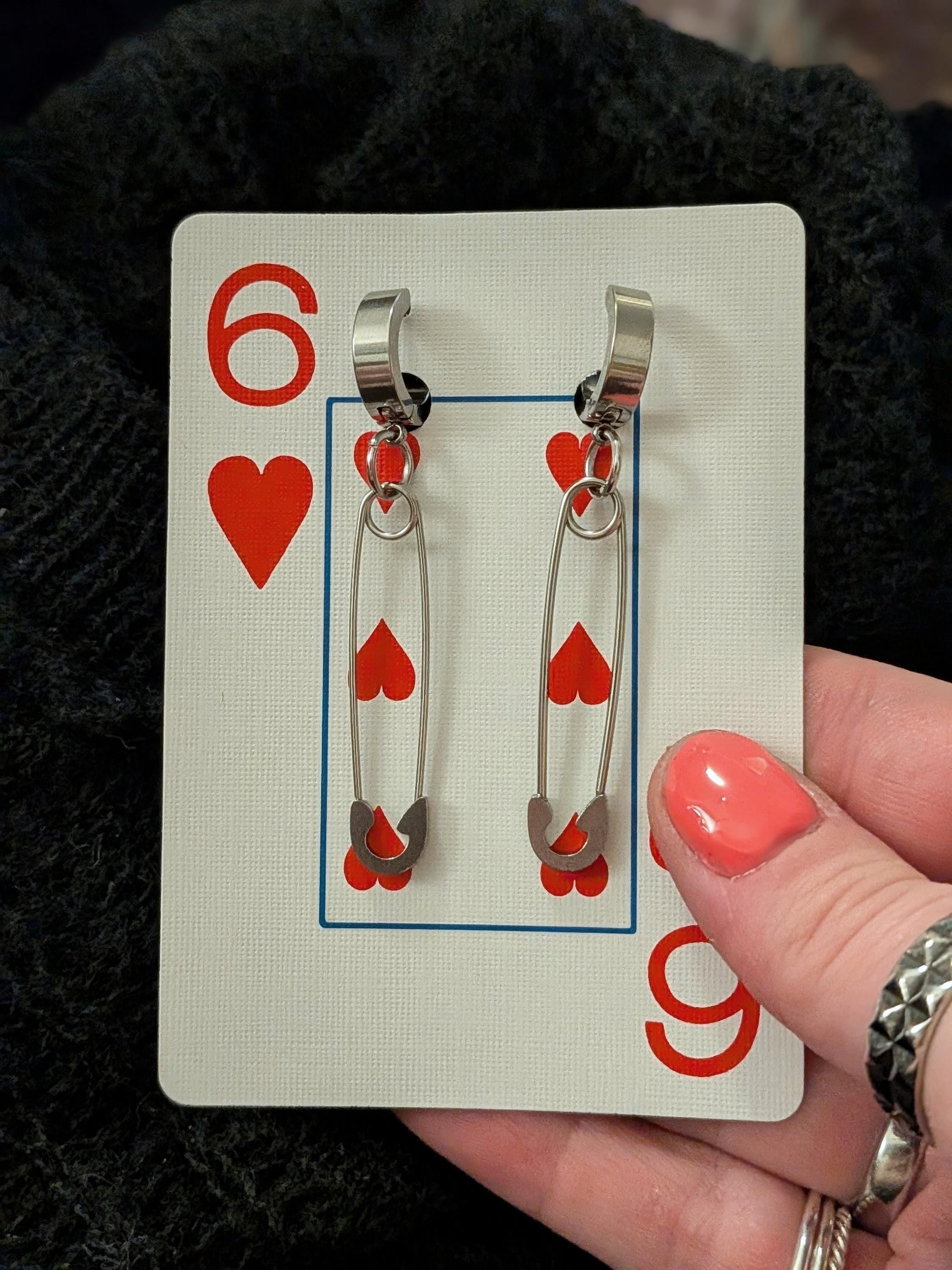 Steel Safety Pin Hoops