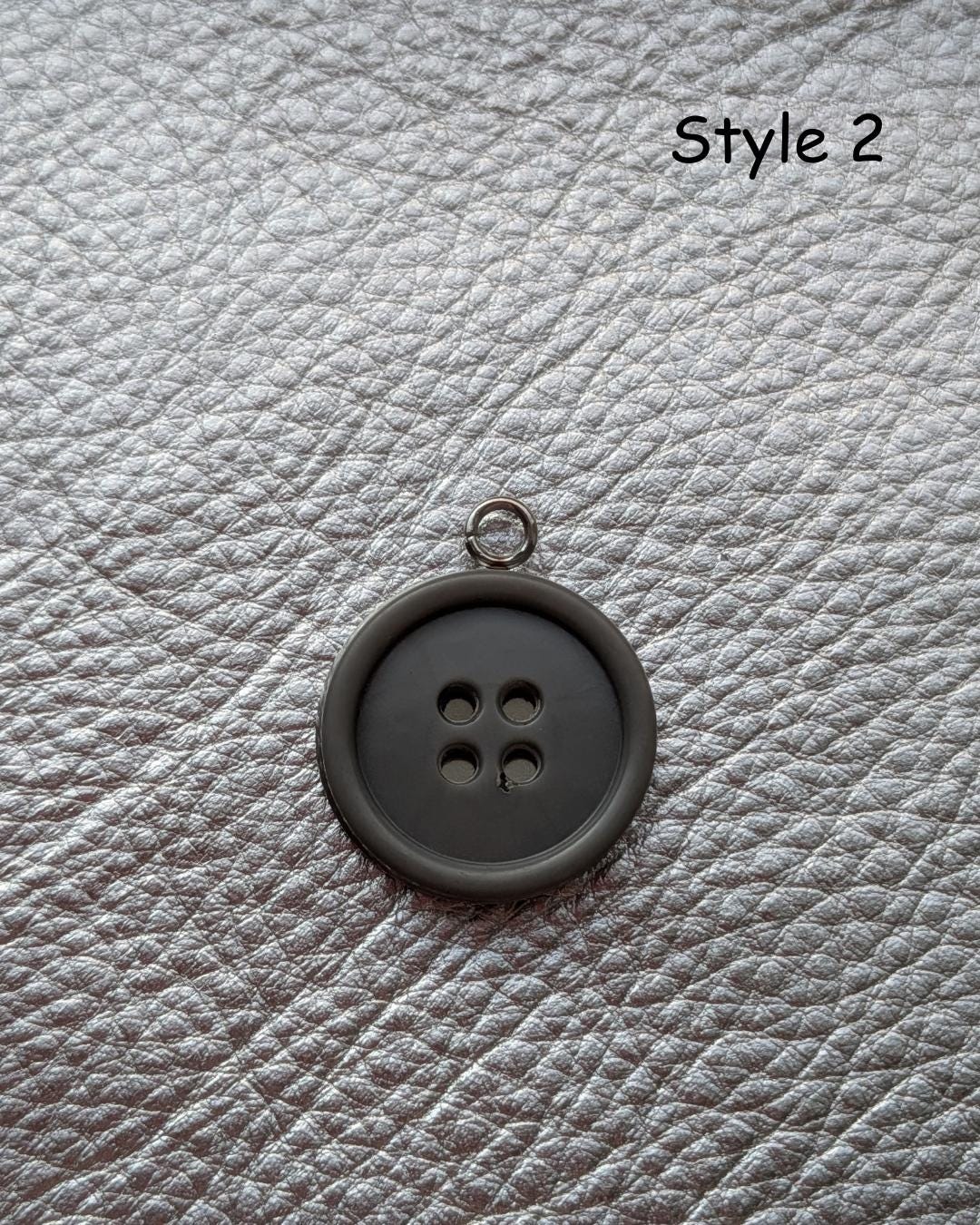 Vintage Button Pendant