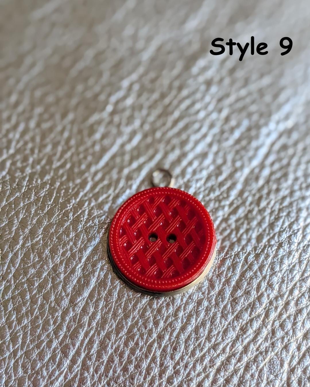 Vintage Button Pendant