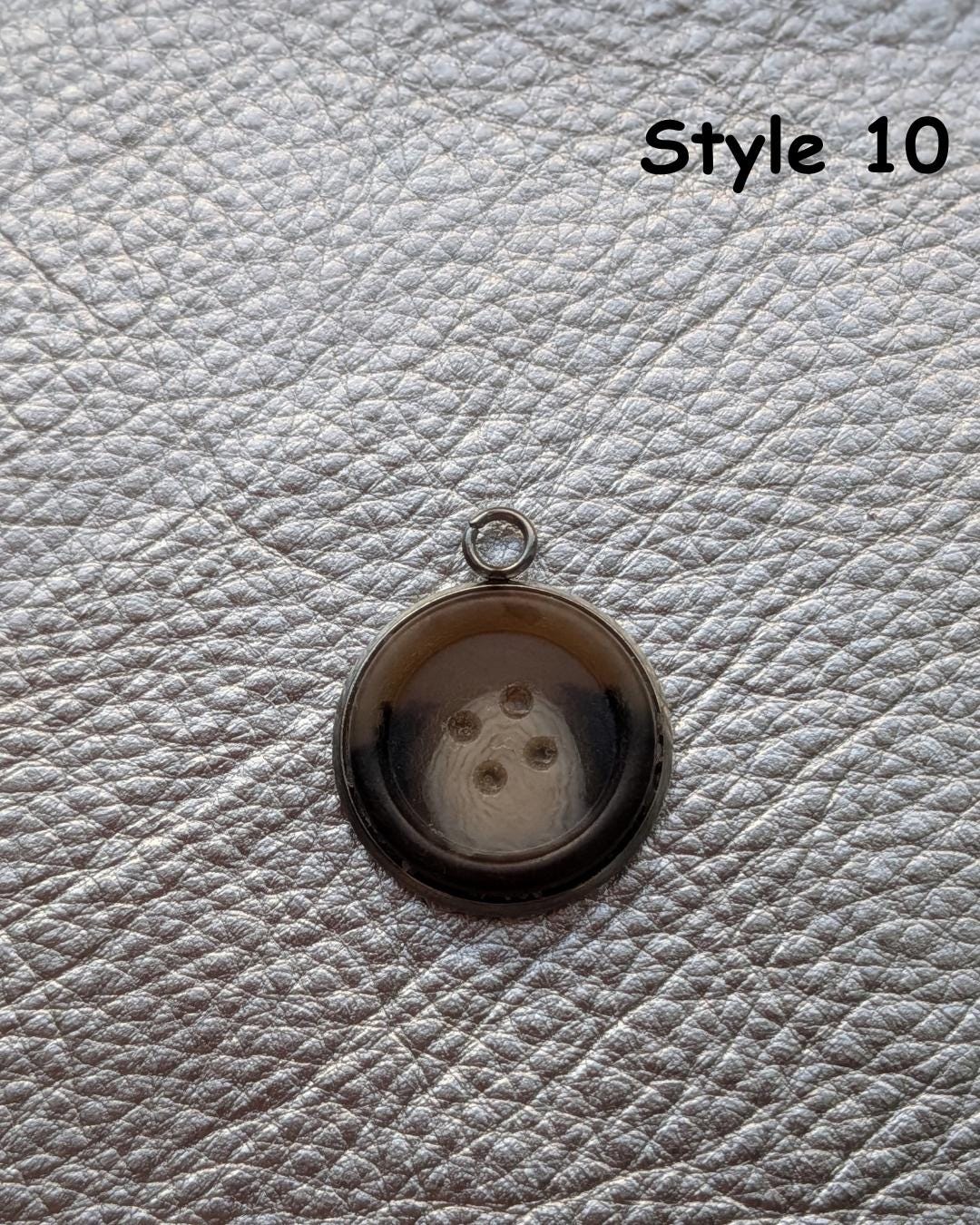 Vintage Button Pendant