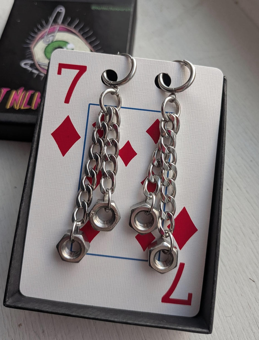 Chain Hardware Earrings