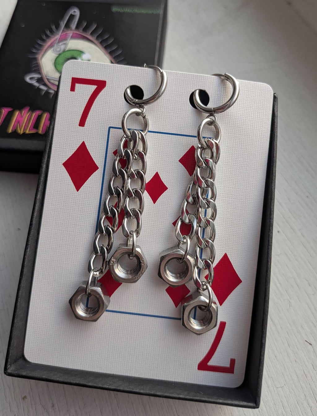 Chain Hardware Earrings