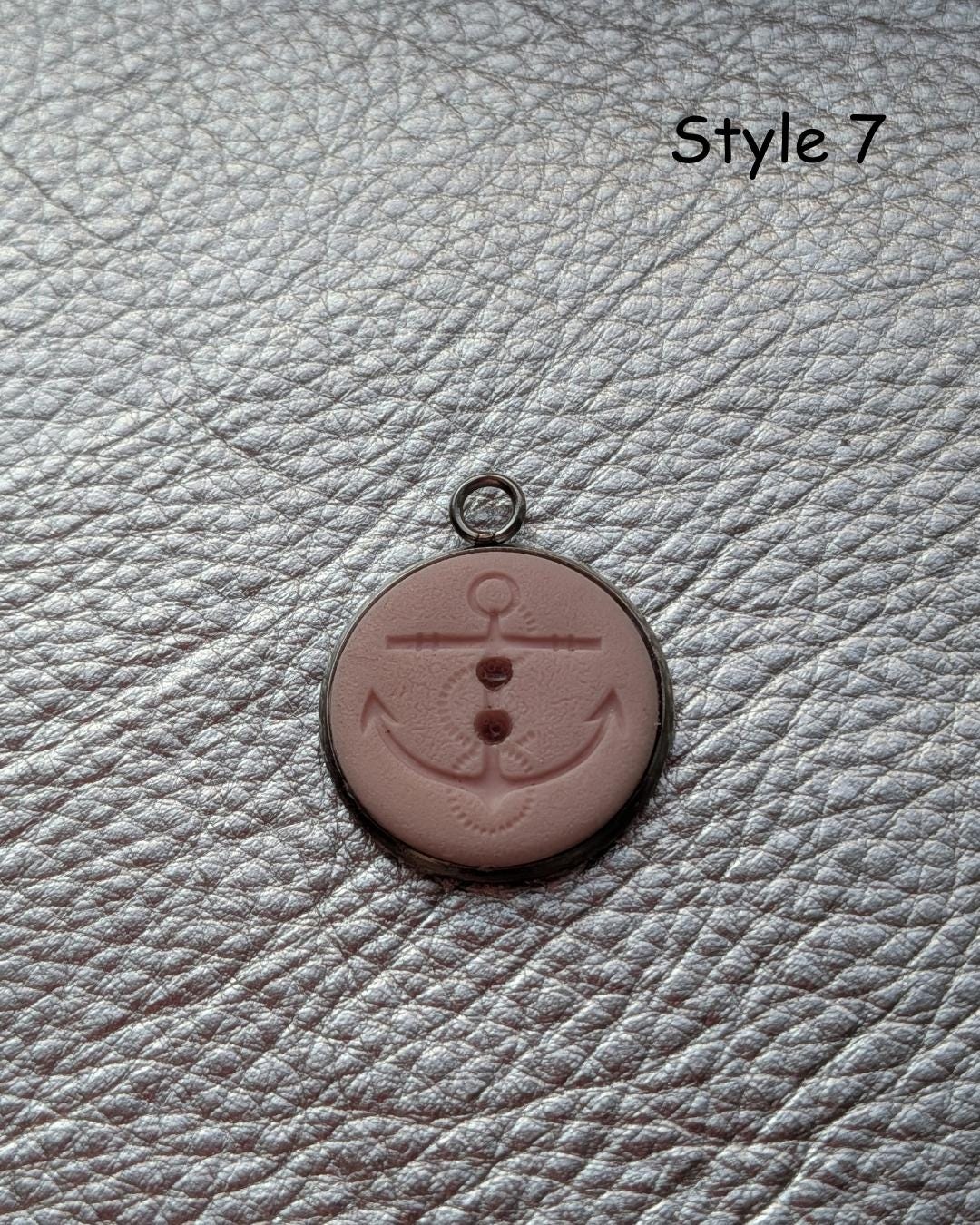 Vintage Button Pendant
