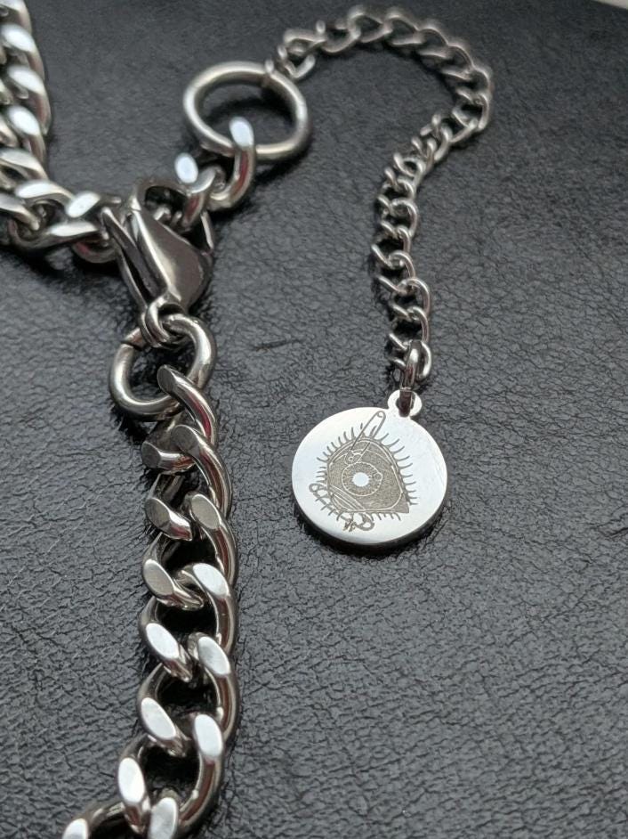 Layered Chain & Teeth Choker