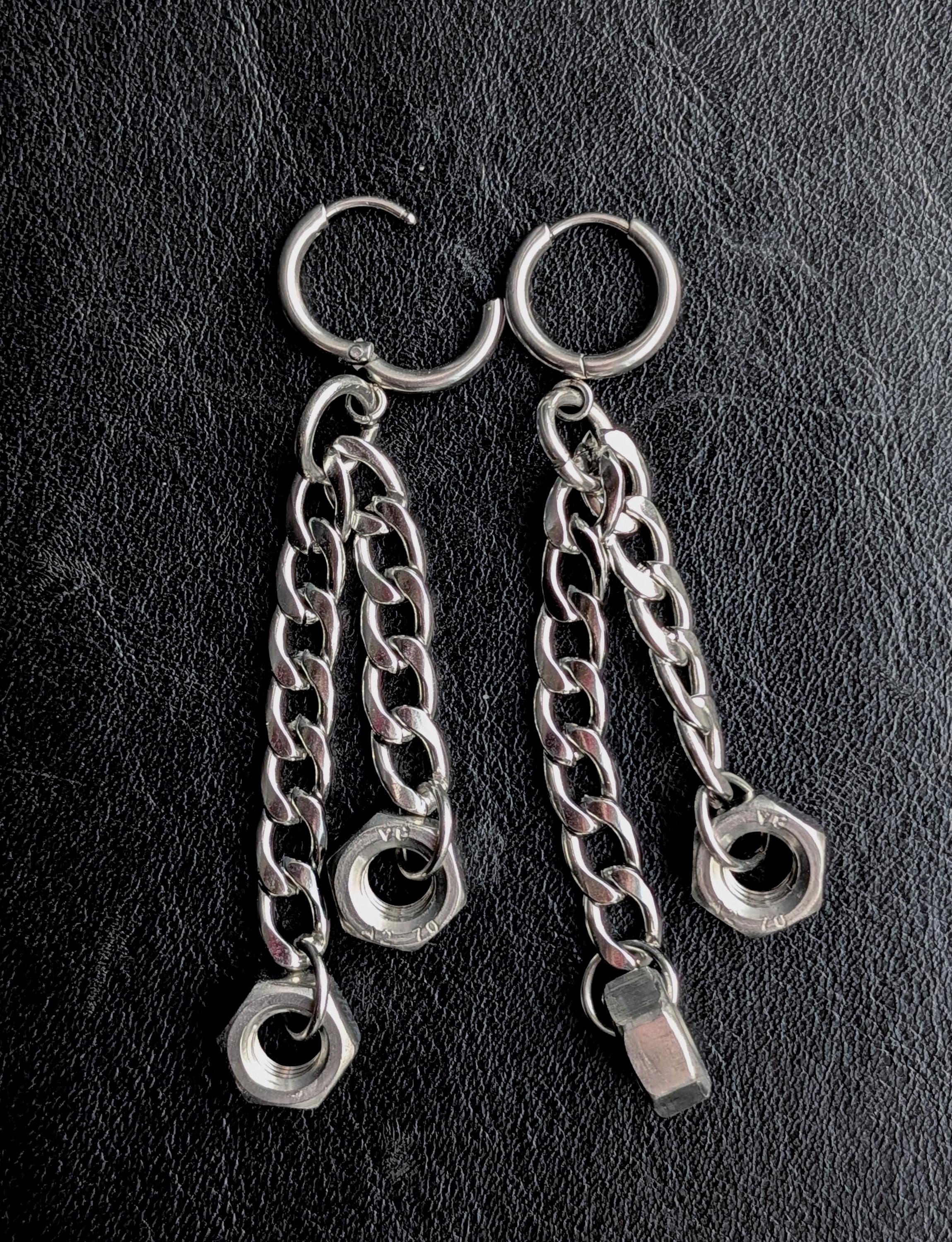 Chain Hardware Earrings