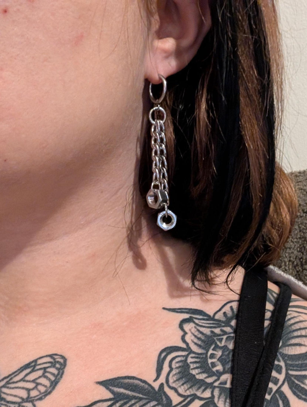 Chain Hardware Earrings