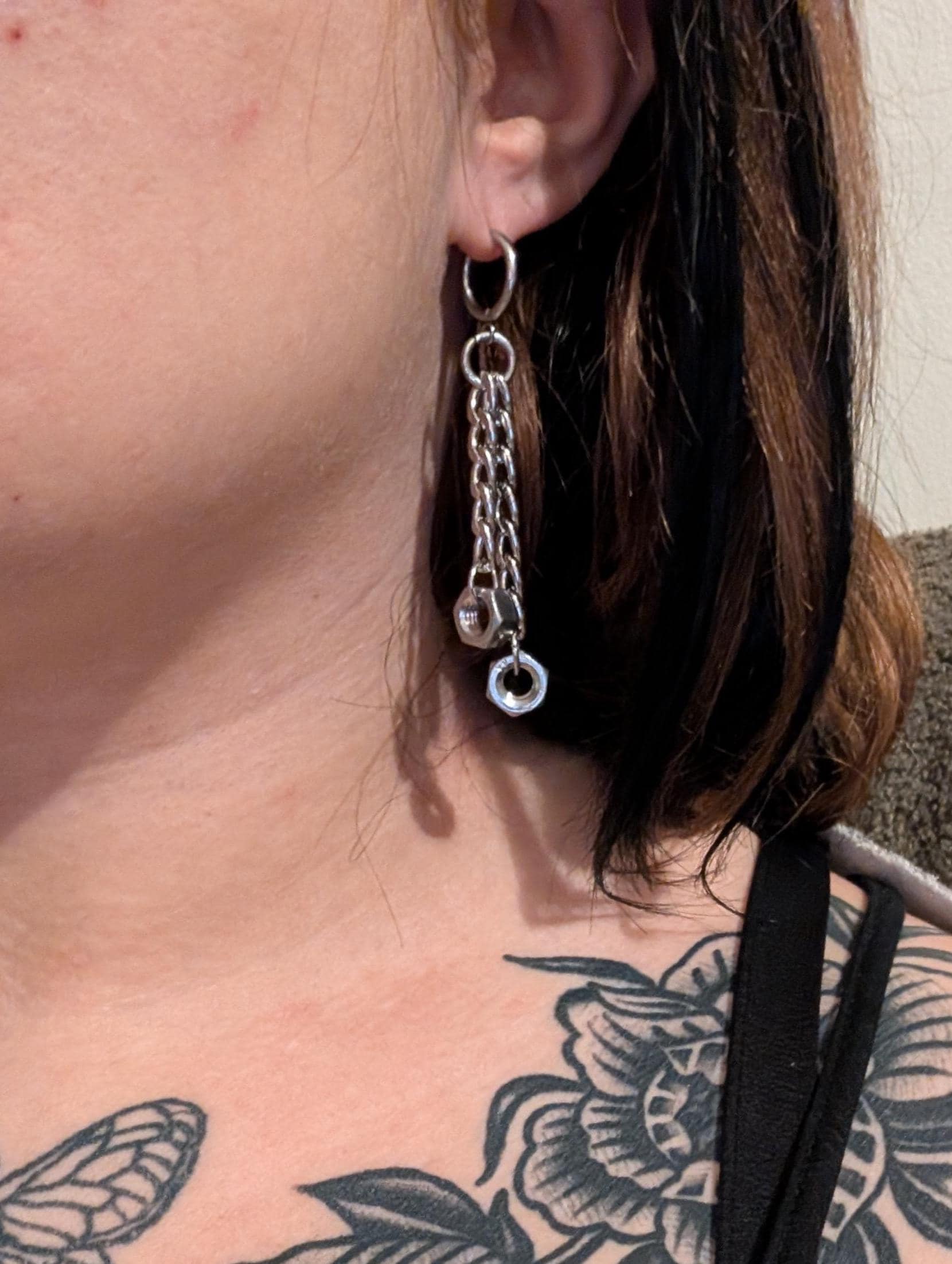 Chain Hardware Earrings