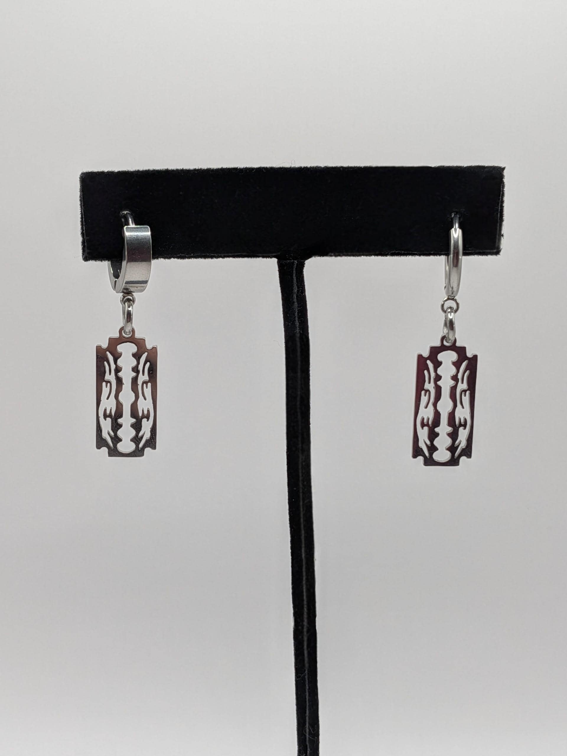 Razor Blade Hoops