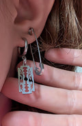 Razor Blade Hoops