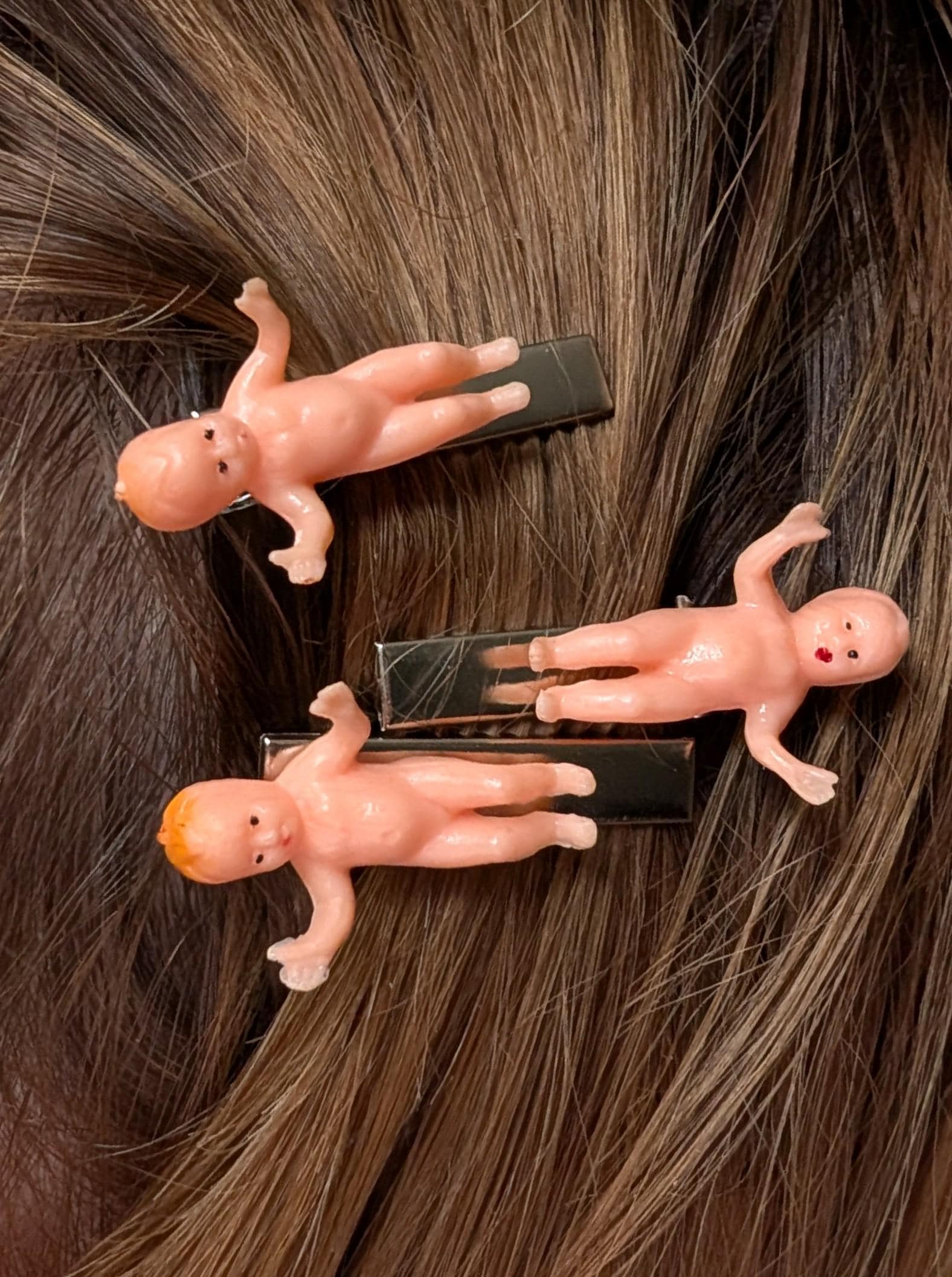 Tiny Baby Hair Clip Set