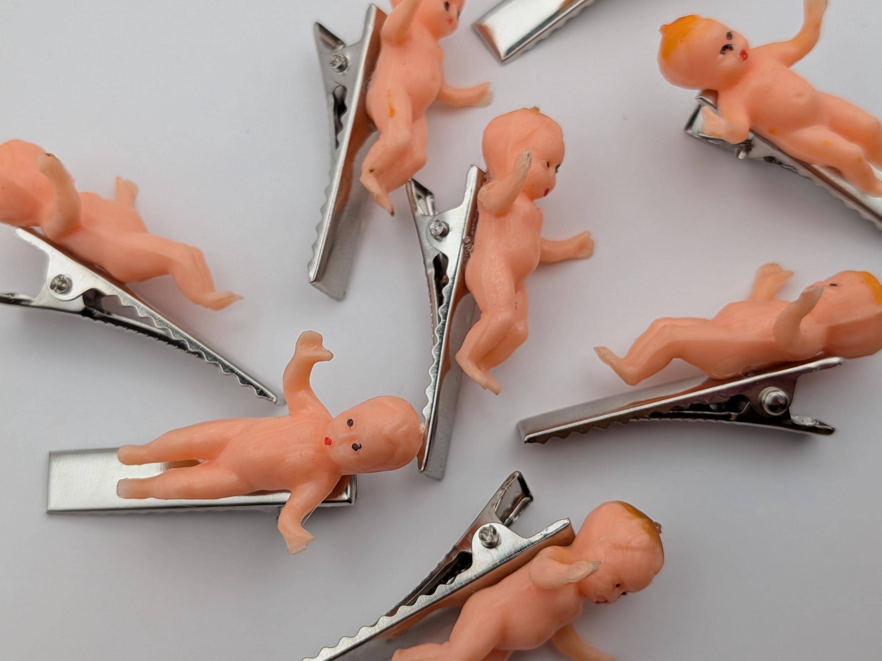 Tiny Baby Hair Clip Set