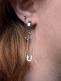 Steel Safety Pin Hoops