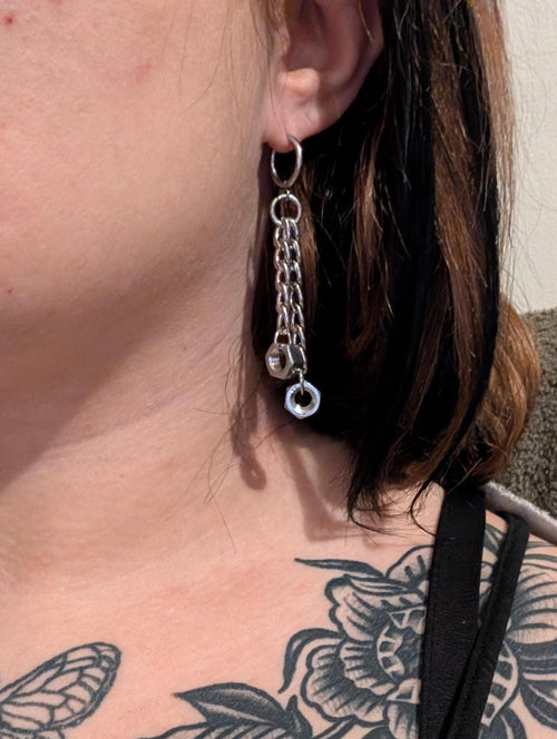 Chain Hardware Earrings